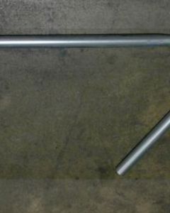 Ladder handrail f/bin 6'/9'/12' GI